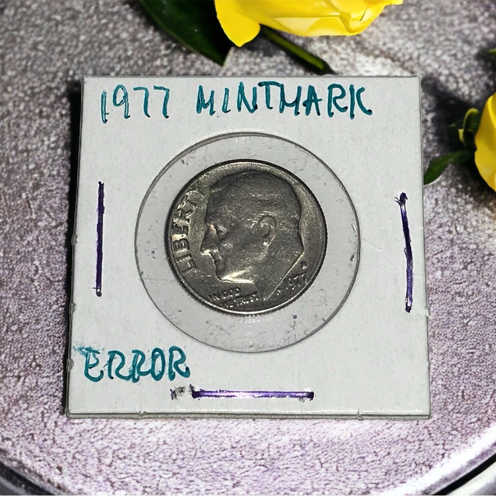 1977 Cud/ Overmintmarks Error Coin